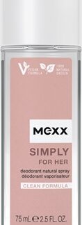 MexxSimply For Her deodorante con diffusore da donna75 ml