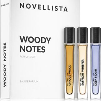 NOVELLISTAWoody Notes Eau de Parfum confezione regalo per uomo3× 10 ml