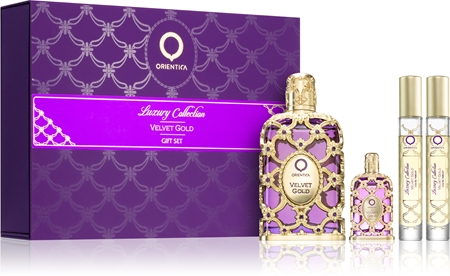 OrienticaLuxury Collection Velvet Gold confezione regalo unisex
