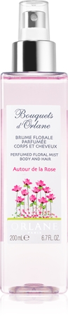 OrlaneBouquets d’Orlane Autour de la Rose acqua rinfrescante per corpo e capelli da donna200 ml