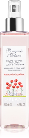 OrlaneBouquets d’Orlane Autour du Coquelicot acqua rinfrescante per corpo e capelli da donna200 ml