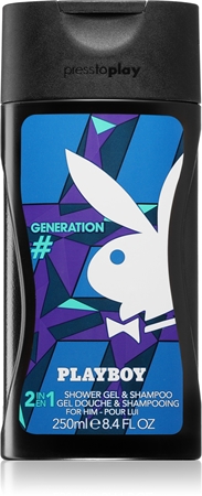 PlayboyGeneration gel doccia 2 in 1 per uomo250 ml