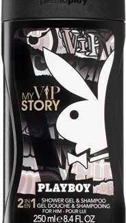 PlayboyMy VIP Story gel doccia e shampoo 2 in 1 per uomo250 ml