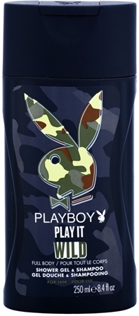 PlayboyPlay it Wild gel doccia per uomo250 ml
