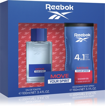 ReebokMove Your Spirit confezione regalo per il corpo per uomo