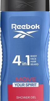 ReebokMove Your Spirit gel doccia rinfrescante 4 in 1per uomo 250 ml