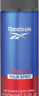 ReebokMove Your Spirit spray energizzante corpoper uomo 150 ml