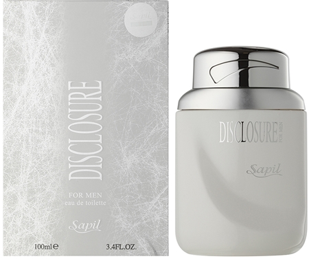 SapilDisclosure White Eau de Toilette per uomo100 ml