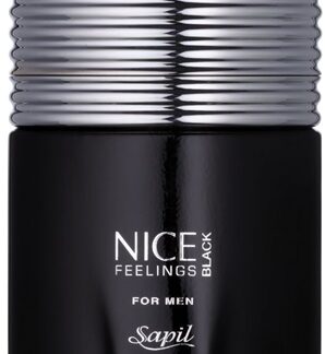 SapilNice Feelings Black Eau de Toilette per uomo75 ml