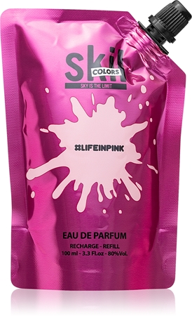 SkilColors Life in Pink Eau de Parfum ricarica da donna100 ml