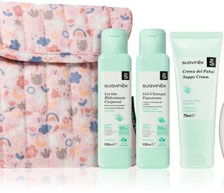 SuavinexBaby Care Essentials Set Pink kit da viaggio per bambini