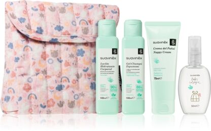 SuavinexBaby Care Essentials Set Pink kit da viaggio per bambini