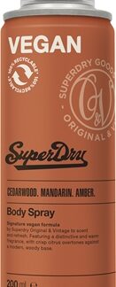 SuperdryCedarwood. Mandarin. Amber. spray corpo per uomo200 ml