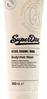 SuperdryVetiver. Bergamot. Woods. gel doccia e shampoo 2 in 1per uomo Vetiver. Bergamot. Woods. 250 ml