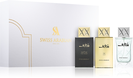 Swiss ArabianShaghaf confezione regalo per uomo3x75 ml