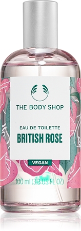 The Body ShopBritish Rose EDT Eau de Toilette con aroma di fiori da donna100 ml