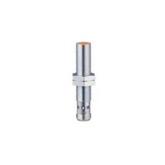 Sensore di prossimità Cilindro filettato ifm electronic, M12, rilevamento 4 mm, 10 → 30 V CC