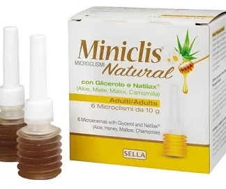 Miniclis Natural Adulti Lassativo 6 Microclismi