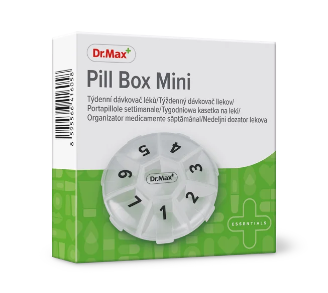 Dr.Max Pill Box Mini
      
        Portapillole Settimanale 1 x 7