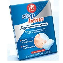 Stop Hemo Tampone Emostatico
      
        Perdita di Sangue dal Naso e Cutanee