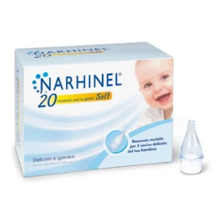 Narhinel Soft 20 Ricambi Usa e Getta
      
        Ricambi per Aspiratore Nasale Soft