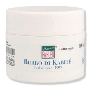 NATUR-FARMA Burro di Karité Puro 100% 100 ml Idratante e Nutriente per Pelle e Capelli