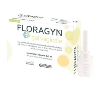 FLORAGYN Gel Vaginale 6 Contenitori Monouso Da 9 ml