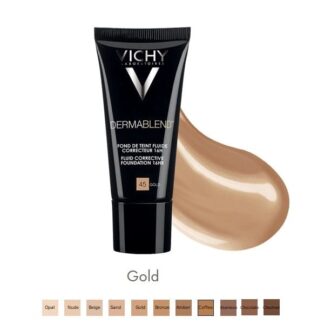 VICHY Dermablend Fondotinta Correttore Fluido N.45 Gold 30 ml