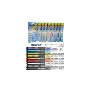 ORALPROX Blister 6 Pezzi Misura 1 Azzurro
