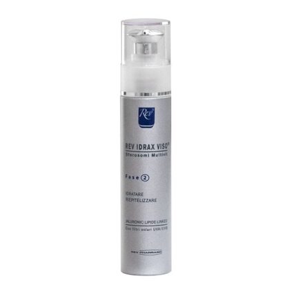 REV Idratante Viso 50ml Crema Idratante per Pelle Secca e Sensibile con Formula Nutriente e Leggera