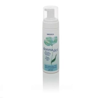 DONNADET Mousse Detergente 200ml per una Pulizia Delicata e Idratante della Pelle Sensibile e Delicata