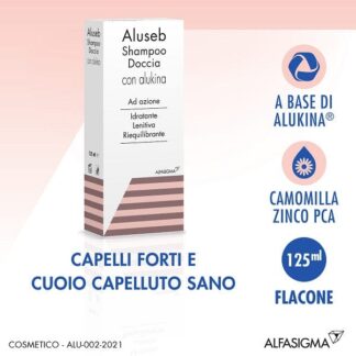 ALUSEB Alukina Shampoo Doccia 125 ml