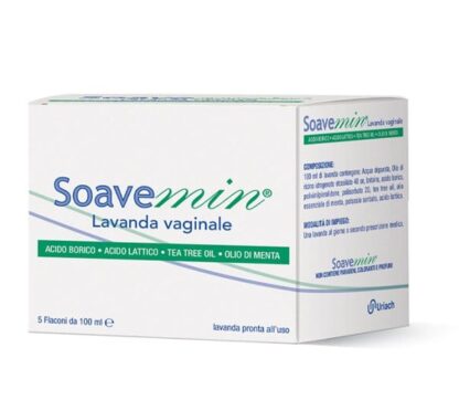 SOAVEMIN Lavanda Vaginale 5 Flaconi 100 ml