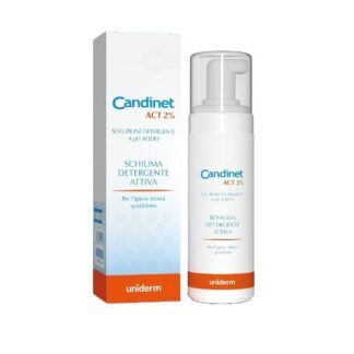 CANDINET Act 2% Schiuma Detergente Attiva 150 ml