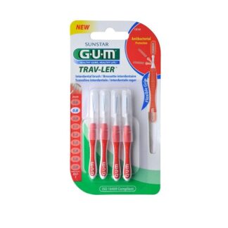 GUM Trav-ler 4 Scovolini Interdentali 0,8 mm