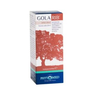 PHYTOMED Golarib Spray Orale 20ml Sollievo Rapido per Gola Irritata e Secca con Azione Lenitiva e Idratante