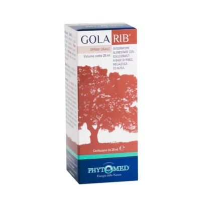 PHYTOMED Golarib Spray Orale 20ml Sollievo Rapido per Gola Irritata e Secca con Azione Lenitiva e Idratante