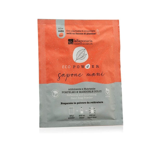 LA SAPONARIA EcoPowder Sapone Mani Refill Addolcente 25 g