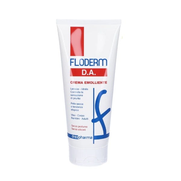 DREX DERMA Floderm DA 200 ml Crema Emolliente Idratante per Pelle Secca e Sensibile con Formula Nutriente