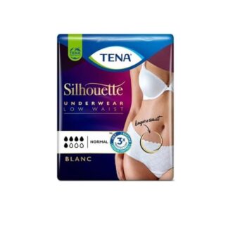 TENA Silhouette Blanc Medium 6 Mutandine Assorbenti Femminili 75 - 100 cm