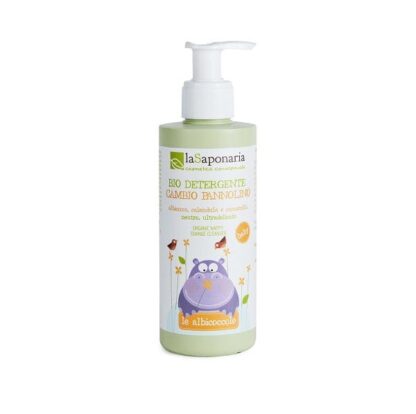 LA SAPONARIA Bio Detergente Cambio Pannolino 190 ml Le Albicoccole