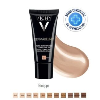VICHY Dermablend Fondotinta Correttore Fluido N.30 Beige 30 ml