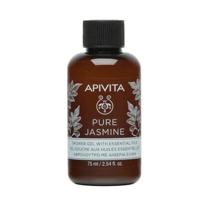APIVITA Pure Jasmine Mini Gel Doccia con Oli Essenziali 75 ml