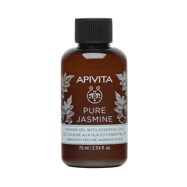 APIVITA Pure Jasmine Mini Gel Doccia con Oli Essenziali 75 ml