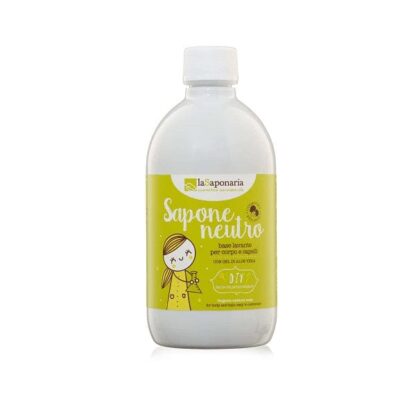 LA SAPONARIA DIY Soap Base Lavante Neutra Biologica 500 ml