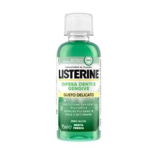 LISTERINE Denti e Gengive Collutorio 95ml Protezione Completa per Igiene Orale e Alito Fresco