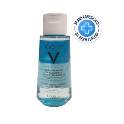 VICHY Pureté Thermale 100 ml Struccante Waterproof Occhi Labbra