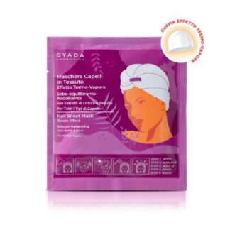 GYADA Maschera Capelli In Tessuto Sebo-Equilibrante e Addolcente