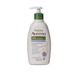 AVEENO Daily Moisturising Crema Idratante Corpo all'Aroma di Lavanda con Avena Colloidale 300 ml