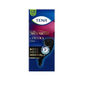 TENA Silhouette Proteggi Slip Noir Normal 26 Pezzi Colore Nero